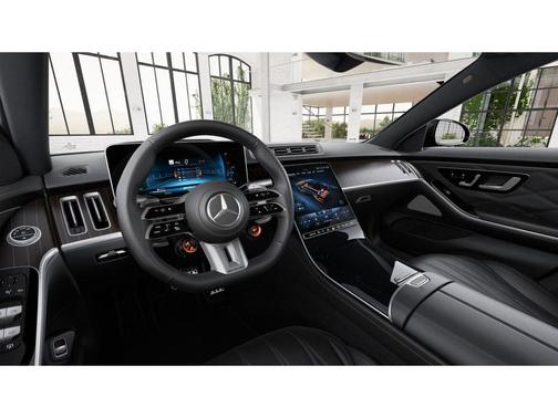 Black 2025 Mercedes-Benz AMG S 63 E 4MATIC