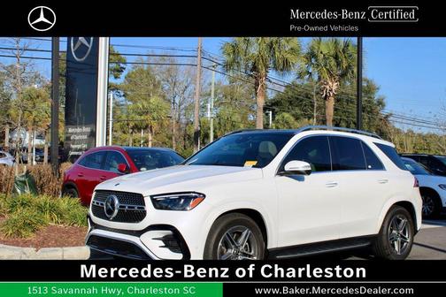 White 2025 Mercedes-Benz GLE 450 4MATIC