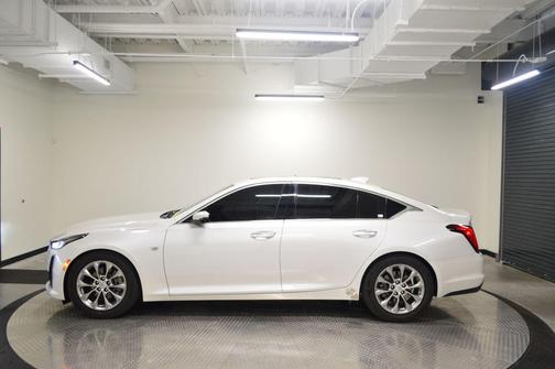 Crystal White Tricoat 2021 Cadillac CT5 Premium Luxury RWD