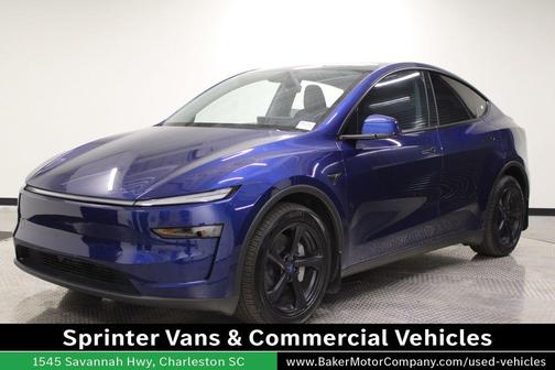 Deep Blue Metallic 2026 Tesla Model Y Long Range Launch Series