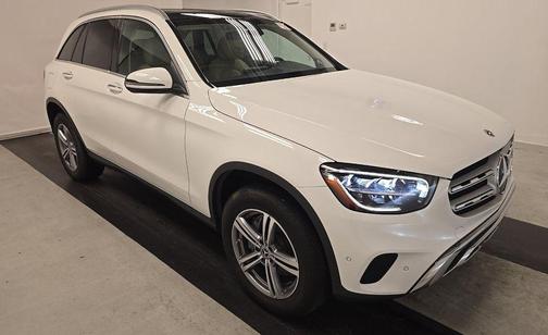 White 2022 Mercedes-Benz GLC 300 4MATIC