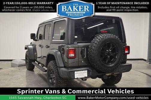 Granite Crystal Metallic Clearcoat 2022 Jeep Wrangler Unlimited Sport