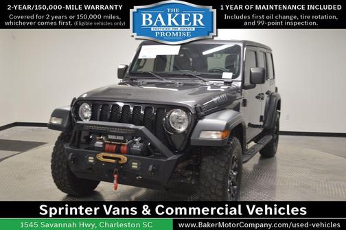 Granite Crystal Metallic Clearcoat 2022 Jeep Wrangler Unlimited Sport