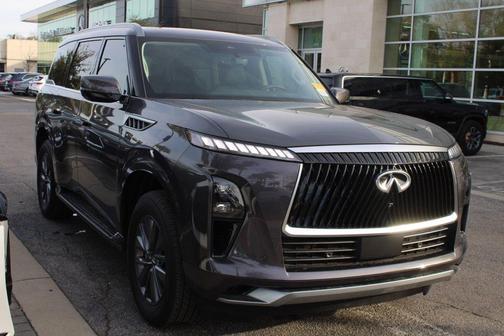 Anthracite Gray 2025 INFINITI QX80 PURE