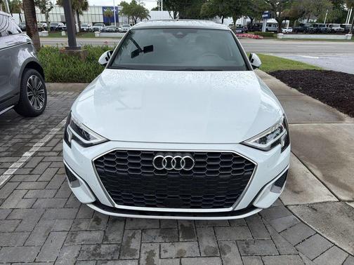 Glacier White Metallic 2023 Audi A3 Premium