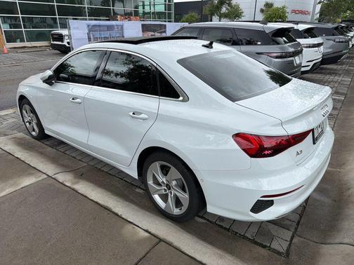 Glacier White Metallic 2023 Audi A3 Premium