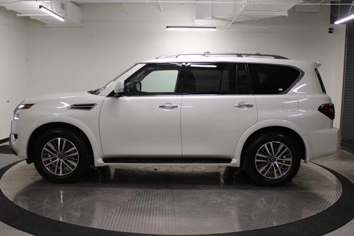 Aspen White Tricoat 2023 Nissan Armada SL 4WD