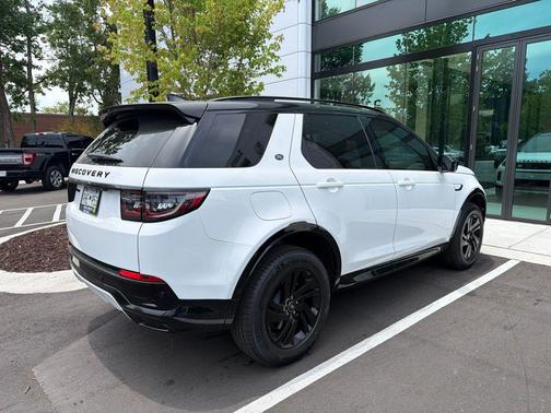White 2026 Land Rover Discovery Sport Landmark