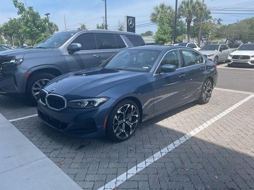 Arctic Race Blue Metallic 2025 BMW 330 330i