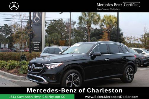 Black 2025 Mercedes-Benz GLC 350e Base