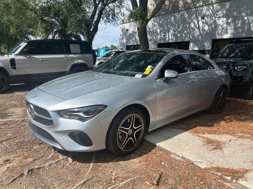 Cirrus Silver Metallic 2026 Mercedes-Benz CLA 250 Base