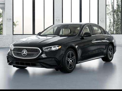 Black 2026 Mercedes-Benz E-Class E 350