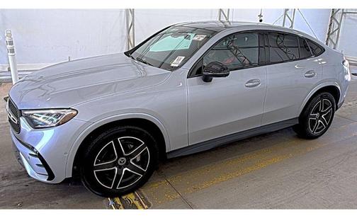 Silver 2024 Mercedes-Benz GLC 300 4MATIC Coupe