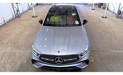 Silver 2024 Mercedes-Benz GLC 300 4MATIC Coupe