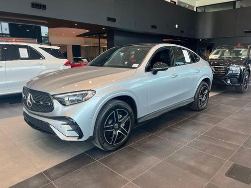 Silver 2024 Mercedes-Benz GLC 300 4MATIC Coupe
