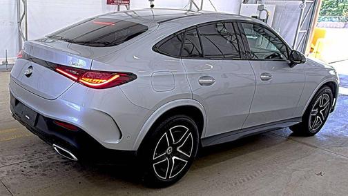 Silver 2024 Mercedes-Benz GLC 300 4MATIC Coupe
