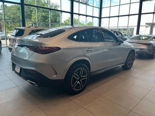 Silver 2024 Mercedes-Benz GLC 300 4MATIC Coupe
