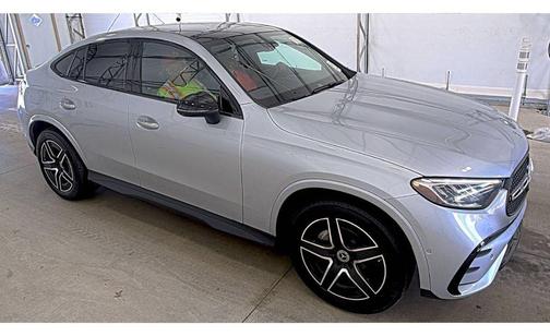 Silver 2024 Mercedes-Benz GLC 300 4MATIC Coupe