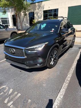 Eclipse Black 2019 INFINITI QX50 ESSENTIAL