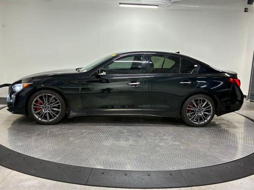 Black Opal Metallic 2024 INFINITI Q50 3.0t RED SPORT 400