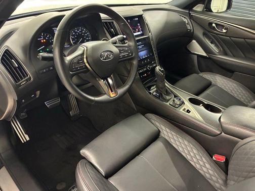 Black Opal Metallic 2024 INFINITI Q50 3.0t RED SPORT 400
