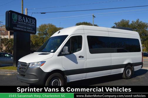 Arctic White 2025 Mercedes-Benz Sprinter 2500 High Roof