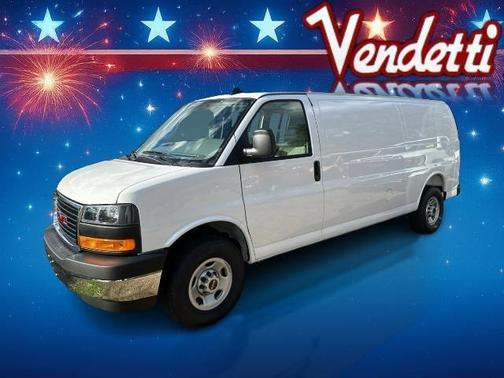 Summit White 2025 GMC Savana 3500 Work Van Cargo Van