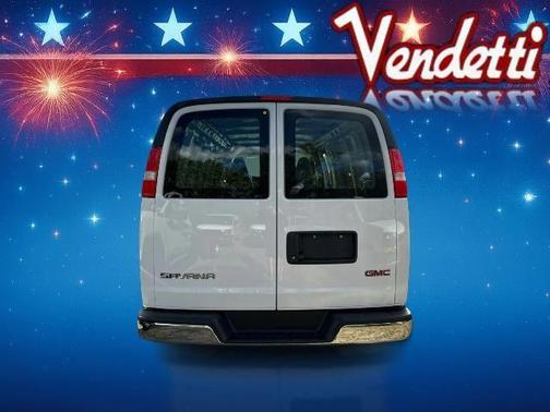 Summit White 2025 GMC Savana 3500 Work Van
