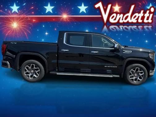 Onyx Black 2026 GMC Sierra 1500 SLT