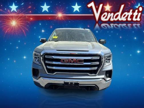 Satin Steel Metallic 2019 GMC Sierra 1500 SLE