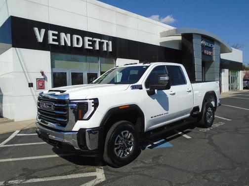 Summit White 2024 GMC Sierra 2500 SLE