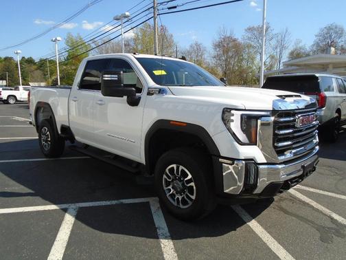 Summit White 2024 GMC Sierra 2500 SLE