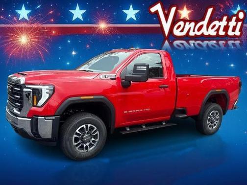 Cardinal Red 2026 GMC Sierra 3500 Pro