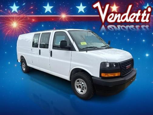 Summit White 2026 GMC Savana 3500 Work Van