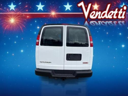 Summit White 2026 GMC Savana 3500 Work Van