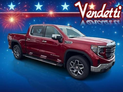 Volcanic Red 2026 GMC Sierra 1500 SLT