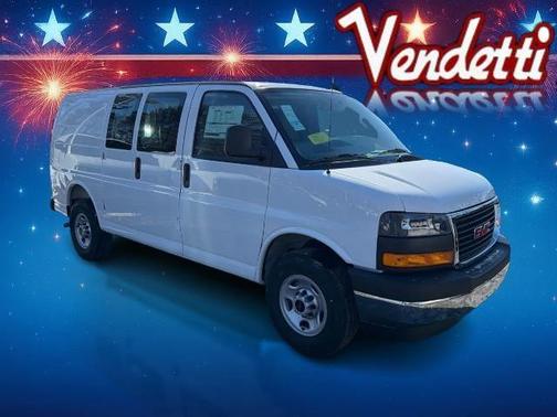 Summit White 2026 GMC Savana 2500 Work Van
