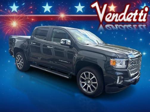 Hunter Metallic 2022 GMC Canyon Denali