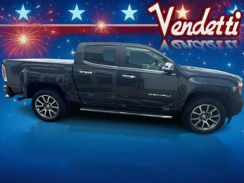 Hunter Metallic 2022 GMC Canyon Denali
