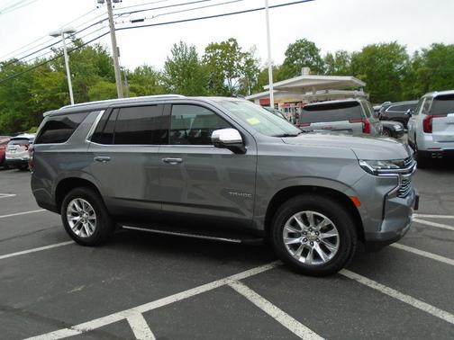 Satin Steel Metallic 2021 Chevrolet Tahoe Premier