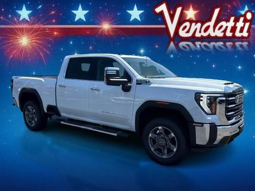 Glacier White 2026 GMC Sierra 2500 SLT
