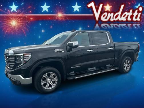 Onyx Black 2023 GMC Sierra 1500 SLT