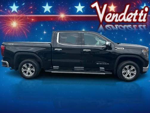 Onyx Black 2023 GMC Sierra 1500 SLT