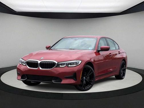 Melbourne Red Metallic 2022 BMW 330 i xDrive