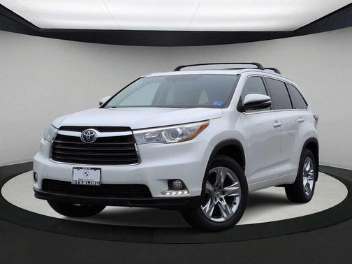 Blizzard Pearl 2015 Toyota Highlander Limited Platinum