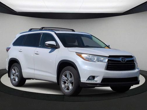 Blizzard Pearl 2015 Toyota Highlander Limited Platinum