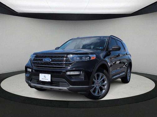 Agate Black Metallic 2021 Ford Explorer XLT