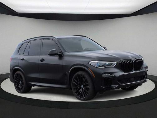 Frozen Black 2021 BMW X5 M50i