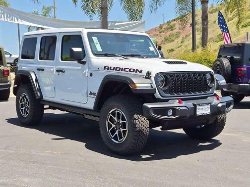 Bright White Clearcoat 2026 Jeep Wrangler Rubicon
