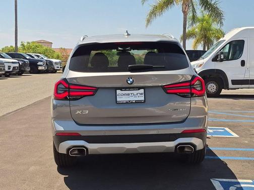 Skyscraper Gray Metallic 2024 BMW X3 sDrive30i